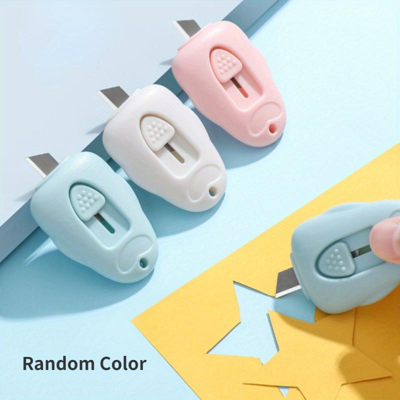 2pcs Mini Utility Random Art Cutter Package Box Opener Carry