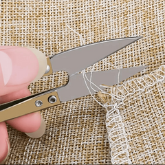 U-Shaped Embroidery Scissors for Thread Cutting