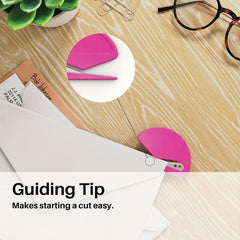3 Pack Desktop Letter Openers - Sharp and Efficient - Assorted Colors
