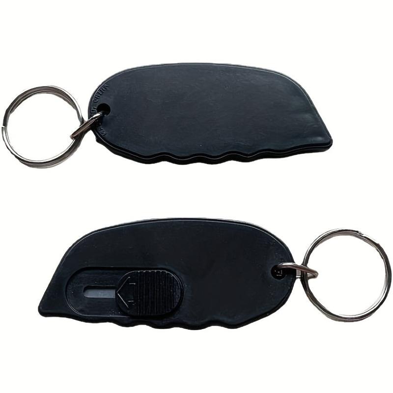 Portable Mini Keychain Box Cutter Retractable Blade Pocket Utility