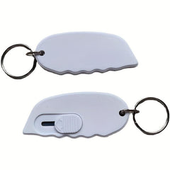Portable Mini Keychain Box Cutter Retractable Blade Pocket Utility