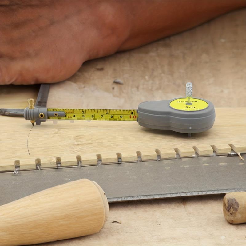 Rotating Tape Measure Beam Compass for Woodworking