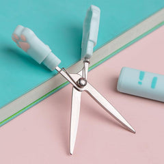 Adorable Cat Claw Scissor w/ Protective Cover for Scrapbooking & Students