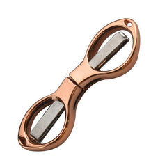 Mini Folding Scissors Stainless Steel Keychain Camping Fishing Scissor