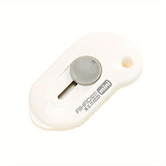 Portable Retractable Keychain Letter Opener Pack Tape Plastic
