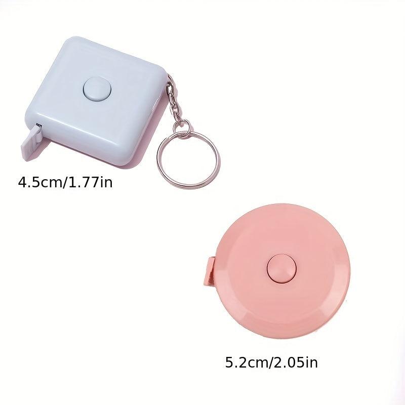 Nordic Small Tape Measure Automatic Retractable Ruler Mini Soft Measuring Tape