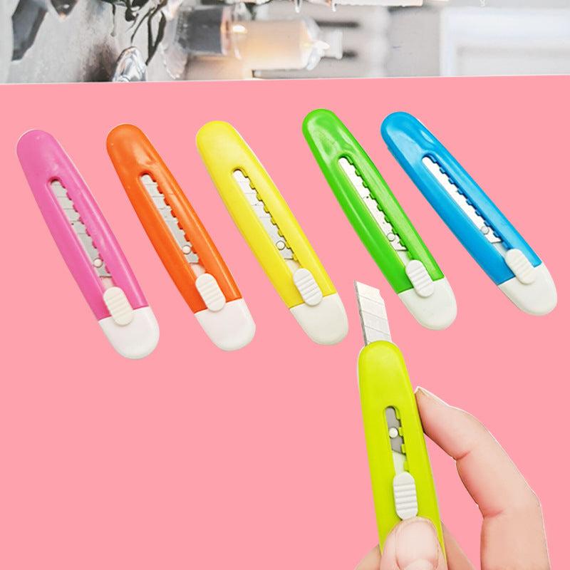 Mini Art Portable Unpacking Box Opening Paper Cutting Student Stationery