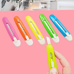 Mini Art Portable Unpacking Box Opening Paper Cutting Student Stationery