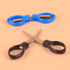 Household Folding Scissors Small Stainless Steel Convenient Travel Mini Fishing