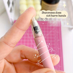 Ceramic Safety Engraver Pen Push Type Small Fresh Manual Journal God Tool