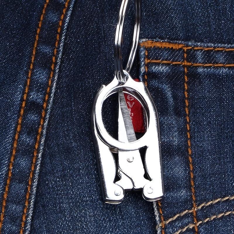 Mini Folding Stainless Steel Pocket Scissors for Travel
