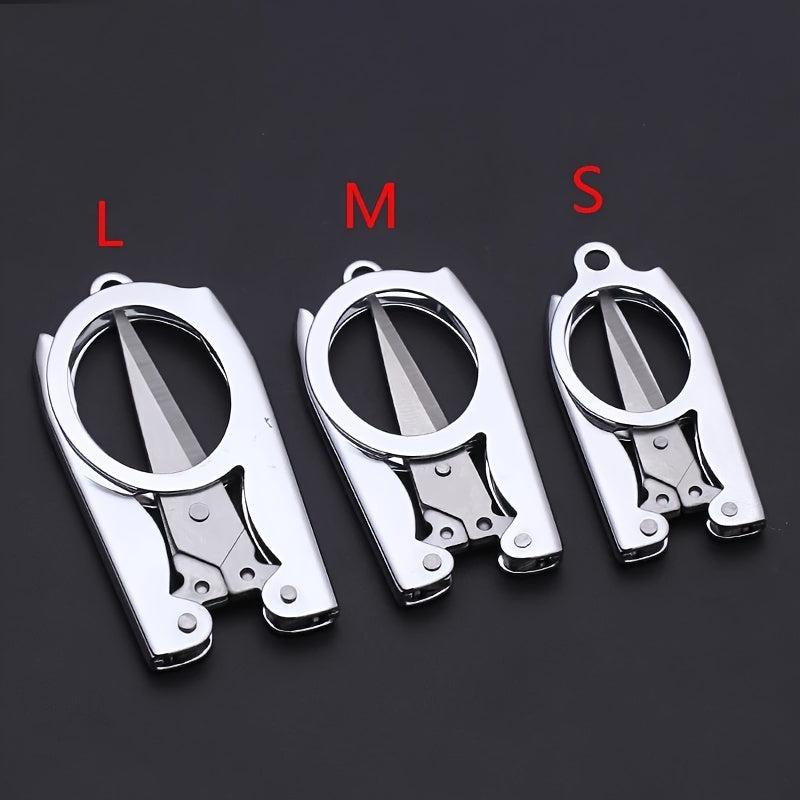 Mini Folding Stainless Steel Pocket Scissors for Travel