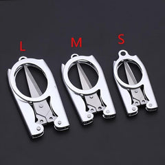 Mini Folding Stainless Steel Pocket Scissors for Travel