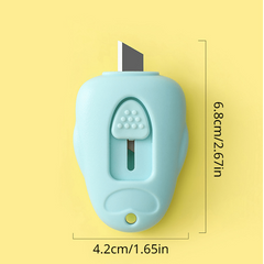 2pcs Japanese Cartoon Mini Utility Portable Paper Cutting Tool