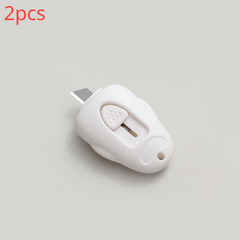 2pcs Japanese Cartoon Mini Utility Portable Paper Cutting Tool