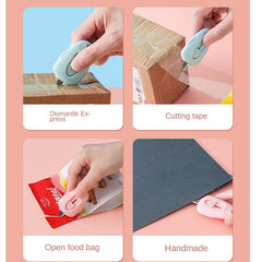 2pcs Japanese Cartoon Mini Utility Portable Paper Cutting Tool