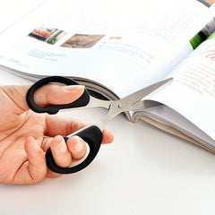 Stainless Steel Office Scissors for Students and DIY Projects