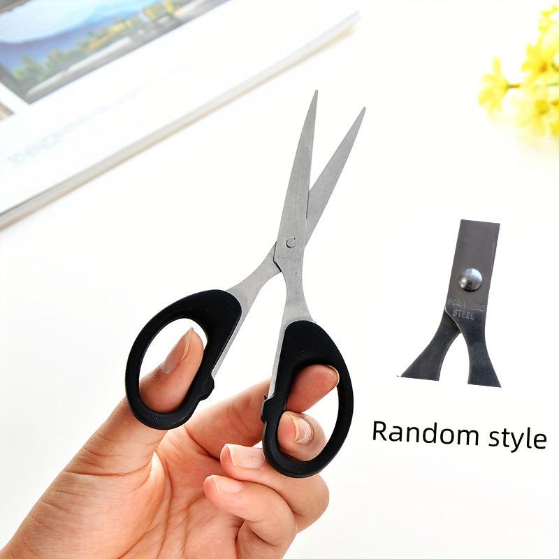 Stainless Steel Office Scissors for Students and DIY Projects