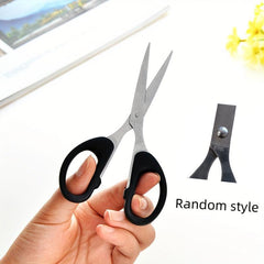 Stainless Steel Office Scissors for Students and DIY Projects