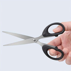 Stainless Steel Office Scissors for Students and DIY Projects