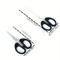 Stainless Steel Office Scissors for Students and DIY Projects