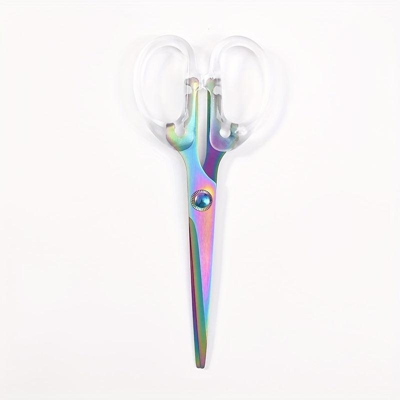 Colorful Grinding Office Scissors Anti Slip & Wear Resistant