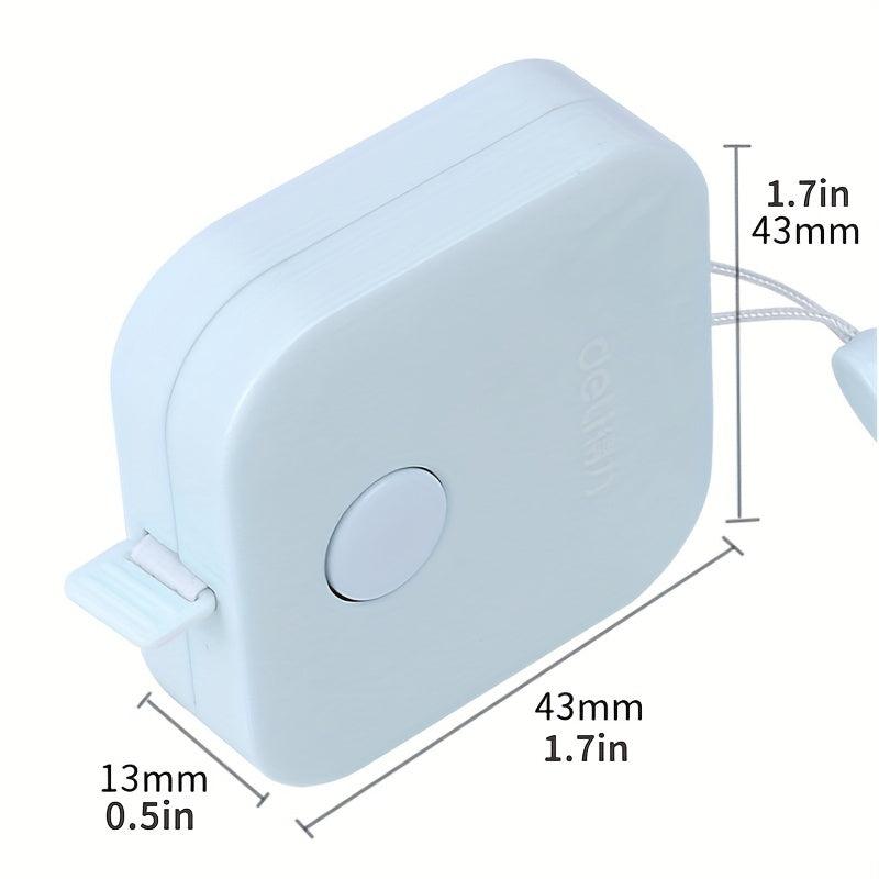 High Mini Tape Measure Portable 60 Telescopic Tape Measure Random Packaging