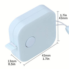High Mini Tape Measure Portable 60 Telescopic Tape Measure Random Packaging