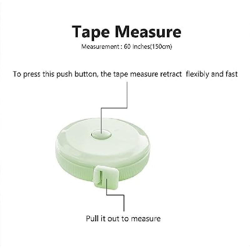 2pcs Tape Measure for Body Fabric Sewing Tailor Cloth Knitting