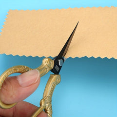 Vintage Cross Embroidery Scissors for Teabag Stitching