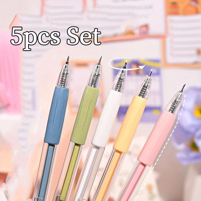 5pcs Art Utility Pen Cut Stickers Scrapbooking DIY Craft Supplies