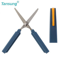 TANSUNG Mini Scissors Stainless Steel Craft Scissors Folding Stationery Scissors