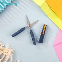TANSUNG Mini Scissors Stainless Steel Craft Scissors Folding Stationery Scissors