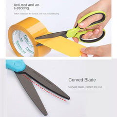 Comix Teflon Coated Scissors for Home Office DIY Papercutting