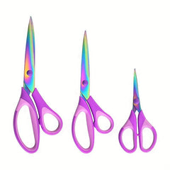 Craft Scissors Titanium Blades Soft Grip Handle Multipurpose Shears