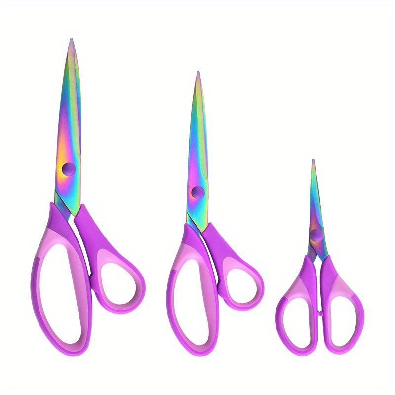 Craft Scissors Titanium Blades Soft Grip Handle Multipurpose Shears