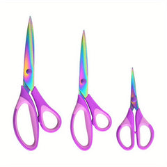 Craft Scissors Titanium Blades Soft Grip Handle Multipurpose Shears