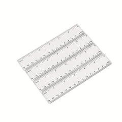Transparent Ruler for Office and Learning 156mm x 30mm