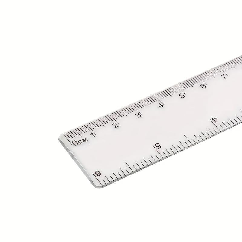 Transparent Ruler for Office and Learning 156mm x 30mm