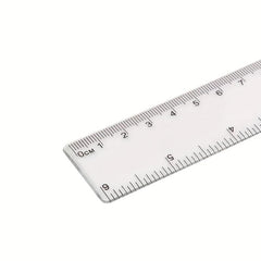Transparent Ruler for Office and Learning 156mm x 30mm