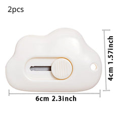 Cloud Mini Portable Utility for Paper Cutting & Office Stationery