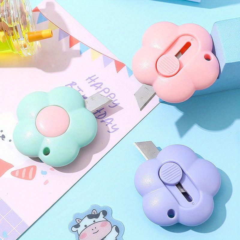 3PCS Flower Mini Art Knives for Crafting Scrapbooking