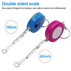 Ring Shaped Retractable Tape Measure 60 Inches
