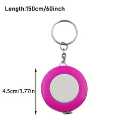 Ring Shaped Retractable Tape Measure 60 Inches