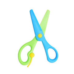 Plastic Safety Scissors for Students - Hand cut Paper Stretch Scissors