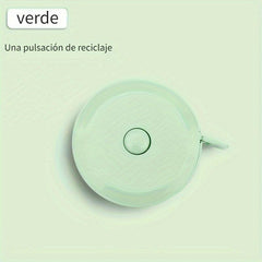 Small Soft Ruler 1.5m Plastic Tape Measure Retractable Leather Ruler