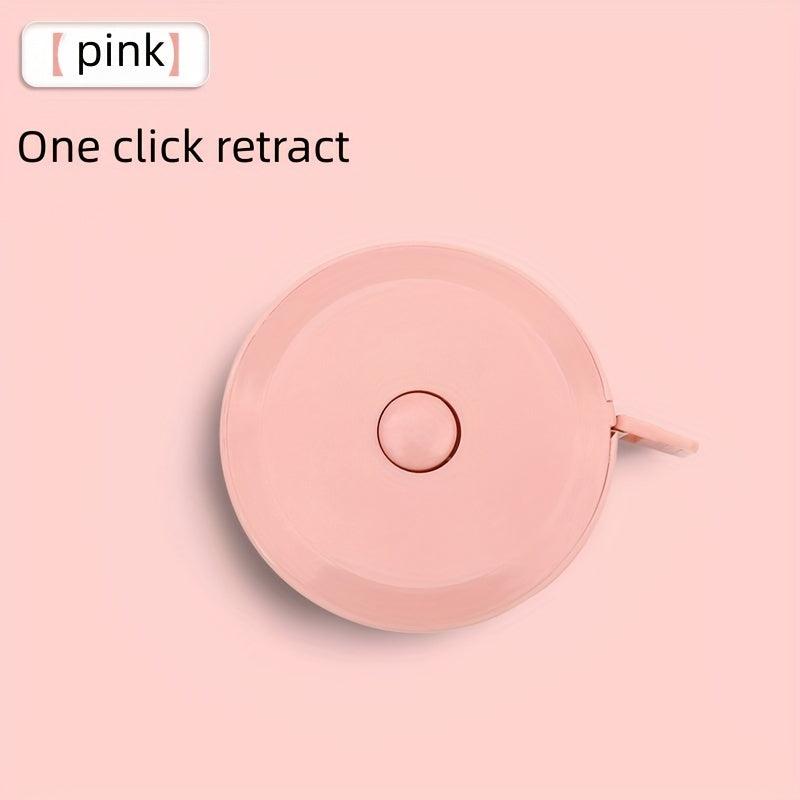 Small Soft Ruler 1.5m Plastic Tape Measure Retractable Leather Ruler