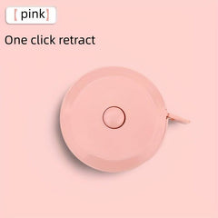 Small Soft Ruler 1.5m Plastic Tape Measure Retractable Leather Ruler
