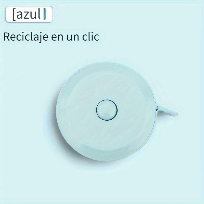 Small Soft Ruler 1.5m Plastic Tape Measure Retractable Leather Ruler