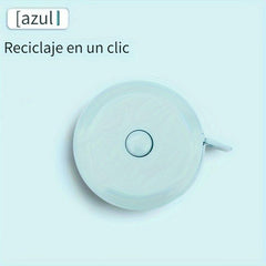 Small Soft Ruler 1.5m Plastic Tape Measure Retractable Leather Ruler